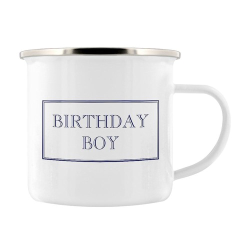 Emaille tasse geburtstag junge - geburtstag,