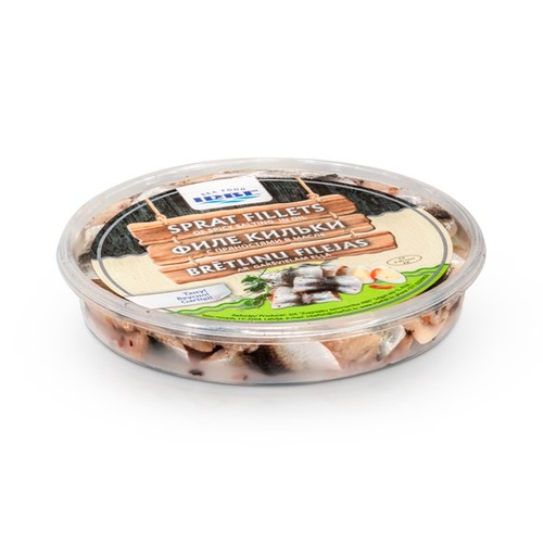 Sprottenfilet mit gewürzen - sprottenfilet,