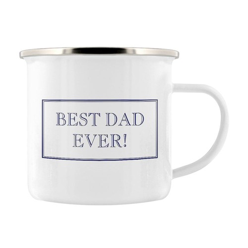 Best dad ever emaille tasse - dad,