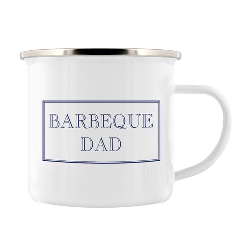 Barbeque dad emaille becher - barbeque,